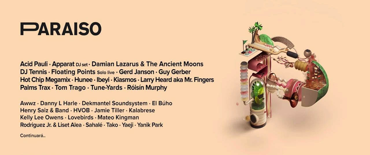 Paraiso Festival segundo avance cartel