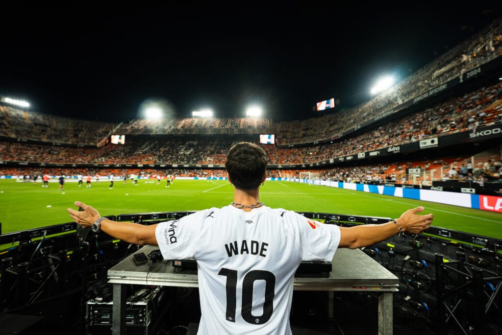 ¿Sabías qué... Wade es el primer DJ en actuar antes de un partido de La Liga?